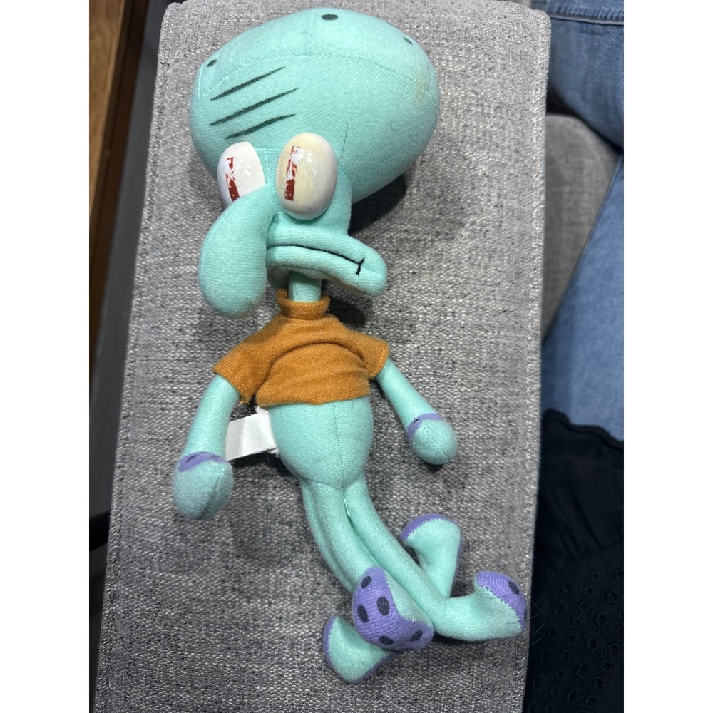 Nickelodeon SpongeBob SquarePants Squidward Tentacles 10 inch Plush Toy 2010